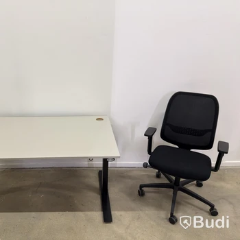 Höj- och sänkbart skrivbord inkl. kontorsstol Lanab Group OLS 780 Eco