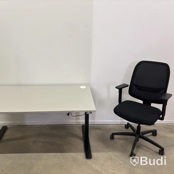 Höj- och sänkbart skrivbord inkl. kontorsstol Lanab Group OLS 780 Eco