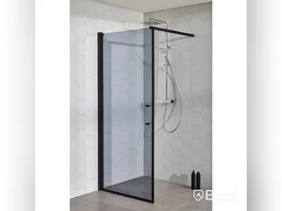 DUSCHDÖRR CAMARGUE SKÄRGÅRD RAK 80CM RÖKFÄRGAD - ENDAST GLASSKIVA