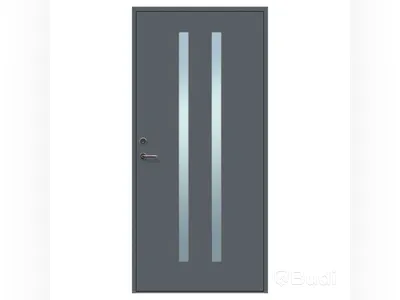 (NEW) EXTERIOR DOOR SOLID ELEMENTS FUNKIS 10X21 RIGHT-HAND M4 ANTHRACITE