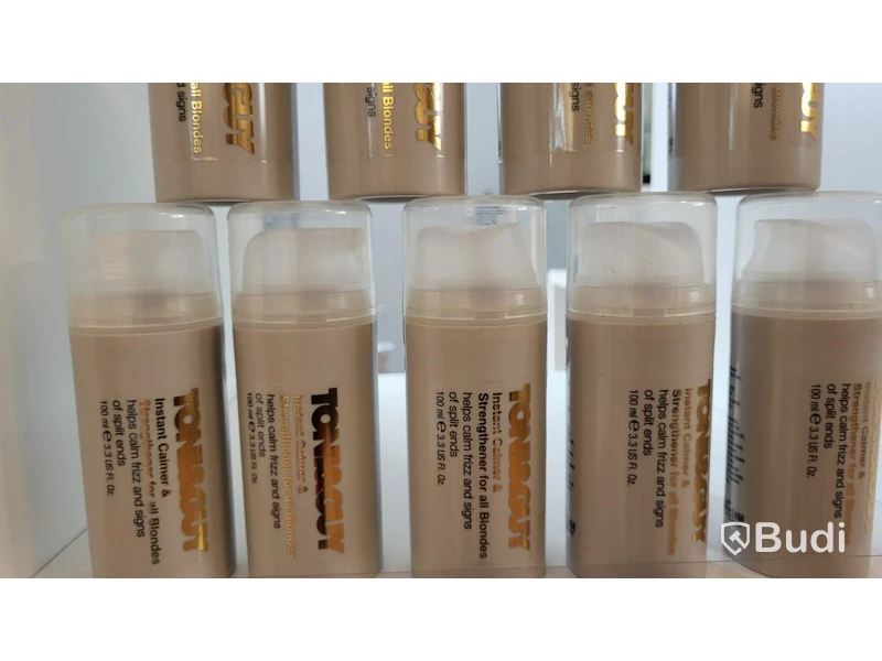 Lot of Toni & Guy hair products, 146 cartons