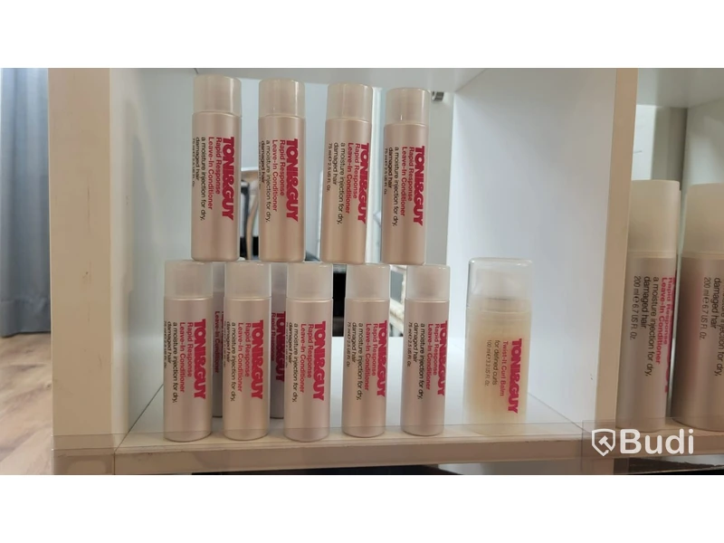 Lot of Toni & Guy hair products, 146 cartons