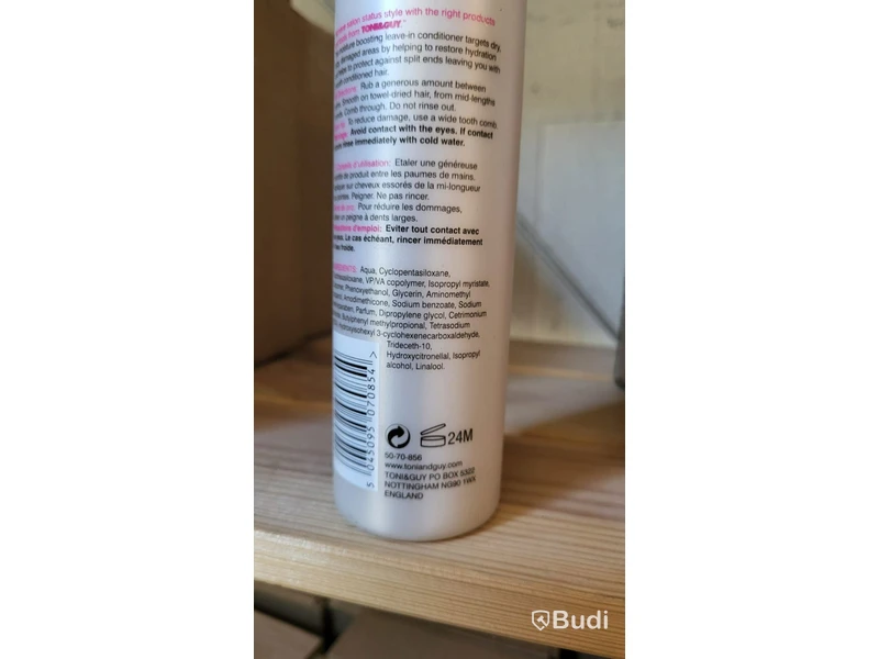 Lot of Toni & Guy hair products, 146 cartons