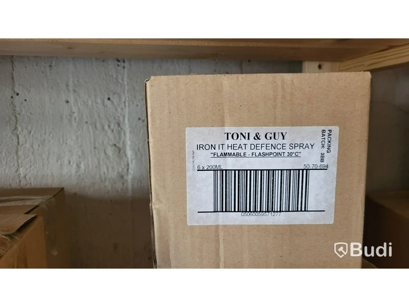 Lot of Toni & Guy hair products, 146 cartons