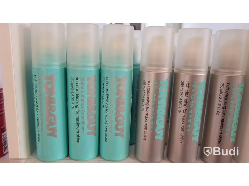 Lot of Toni & Guy hair products, 146 cartons