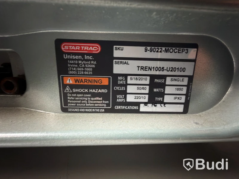 Löpband Star Trac E-TR, 1650 W