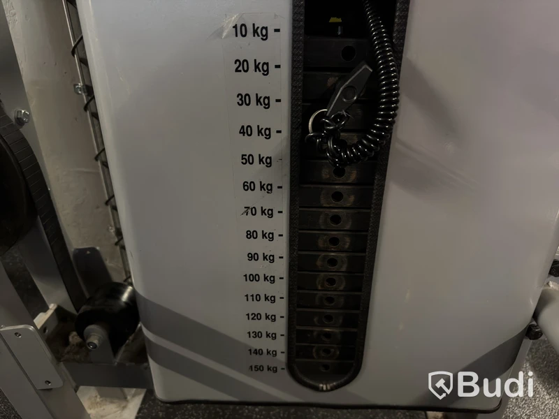 Sittande benpress Precor, viktmagasin 150 kg