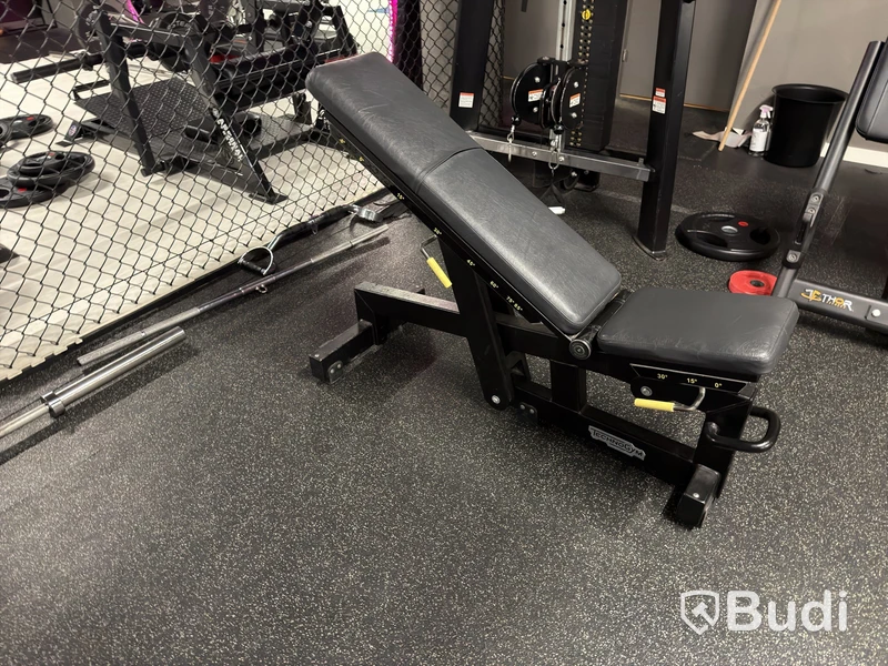Träningsbänk Technogym, justerbar