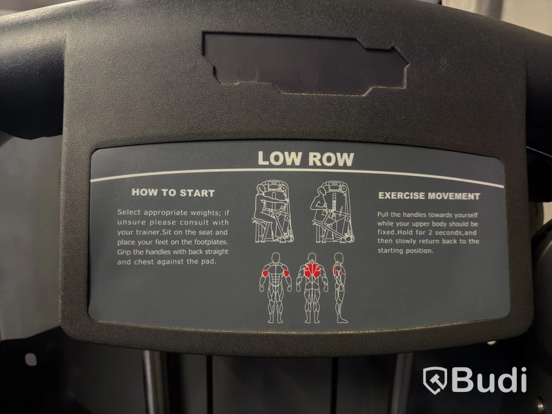 Roddmaskin Technogym Low Row