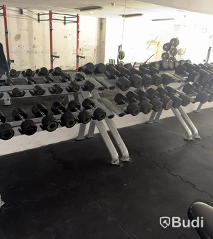 Hantelset Bodytone, 35 hantlar med 3 ställ