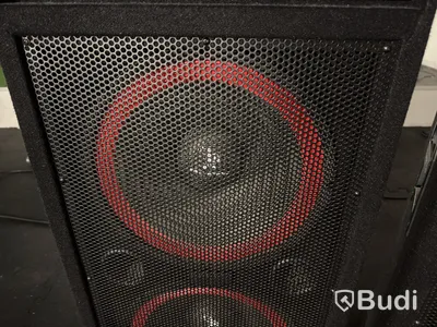 2 PA Speakers Billebro DFX-215TD