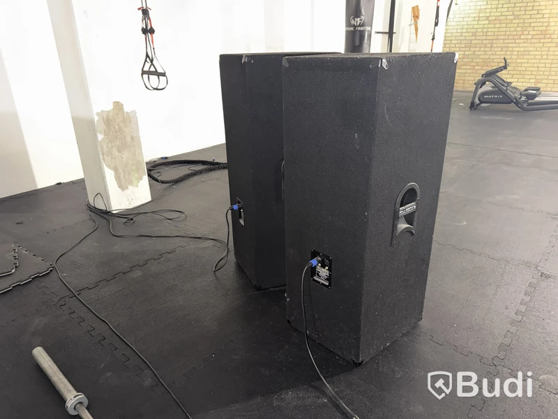 2 PA Speakers Billebro DFX-215TD