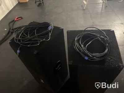 2 PA Speakers Billebro DFX-215TD