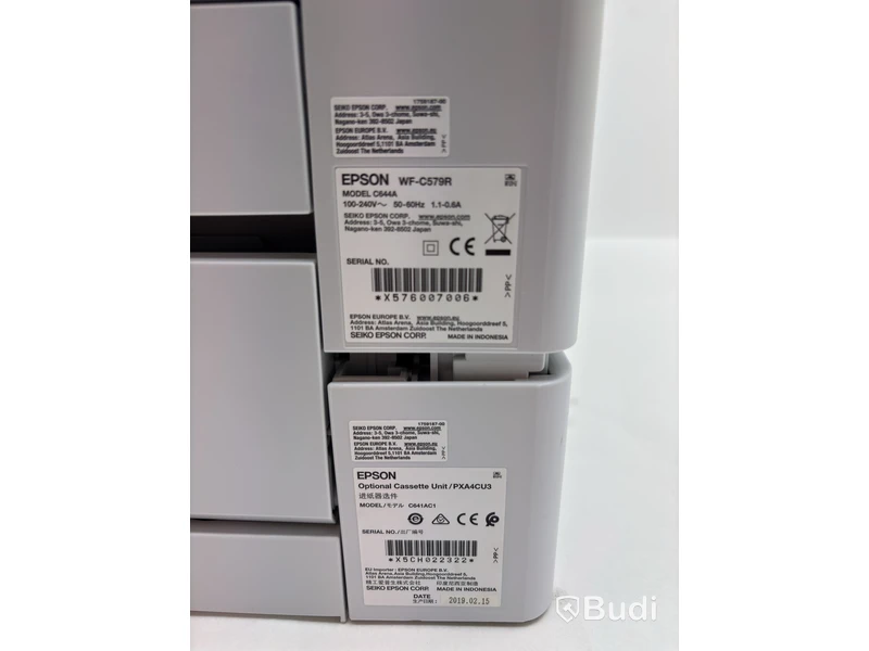 Epson WorkForce Pro WF-C579R multifunction printer, extra paper tray