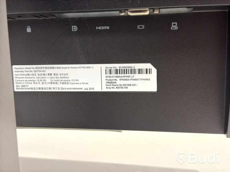 2 HP E243i monitors, 24 inches