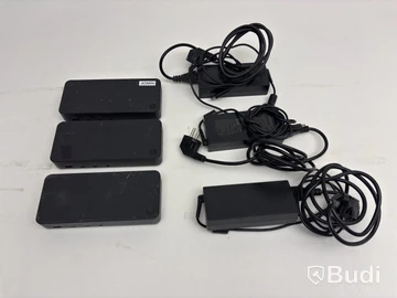 3 st. Dockningsstationer ProXtend HDMI och DisplayPort