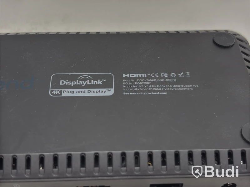 ProXtend docking station, HDMI and DisplayPort