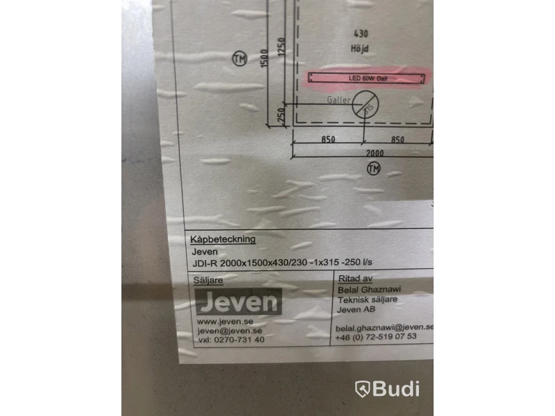 Fläktkåpa Jeven