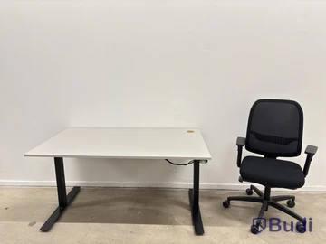Höj- och sänkbart skrivbord inkl. kontorsstol Lanab Group OLS 780 Eco