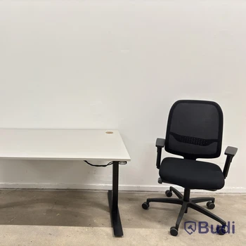 Höj- och sänkbart skrivbord inkl. kontorsstol Lanab Group OLS 780 Eco