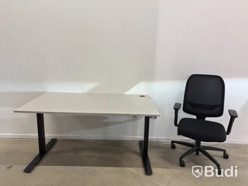 Höj- och sänkbart skrivbord inkl. kontorsstol Lanab Group OLS 780 Eco