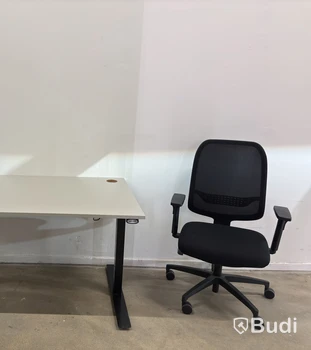 Höj- och sänkbart skrivbord inkl. kontorsstol Lanab Group OLS 780 Eco