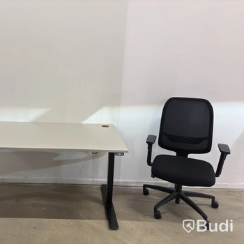 Höj- och sänkbart skrivbord inkl. kontorsstol Lanab Group OLS 780 Eco