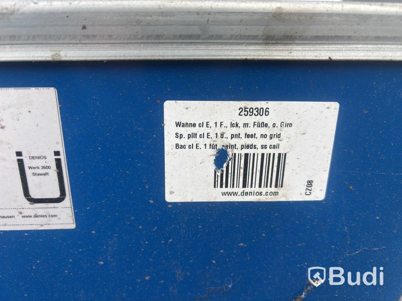 Uppsamlingskar Denios classic-line 2 FE, 205 l
