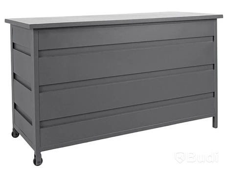 DYNBOX HOUSE NORDIC MARTHA GRÅ 650 L