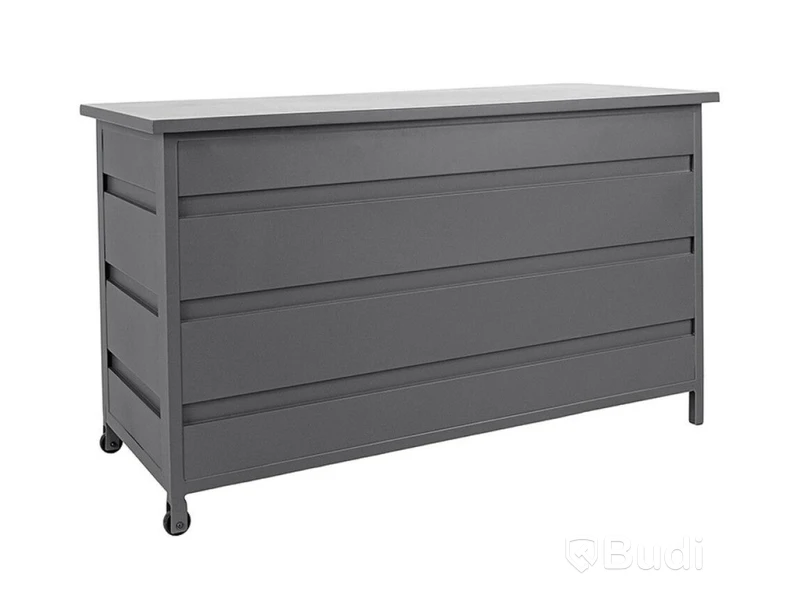 DYNBOX HOUSE NORDIC MARTHA GRÅ 650 L