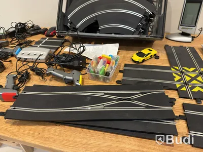 Bilbana Scalextric, digital styrning och bandelar