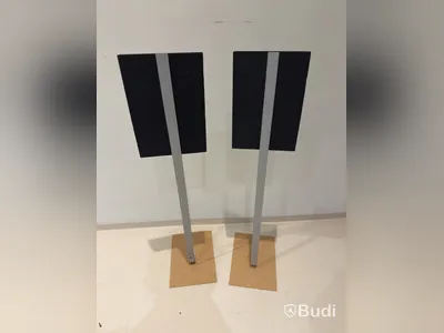 Freestanding WC signs, 2 pcs