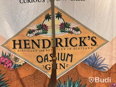 Hendrick’s Gin advertising banners, two designs