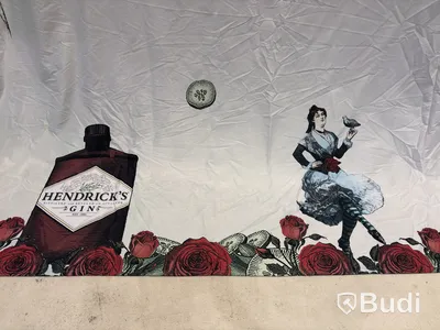 Hendrick’s Gin advertising banners, two designs