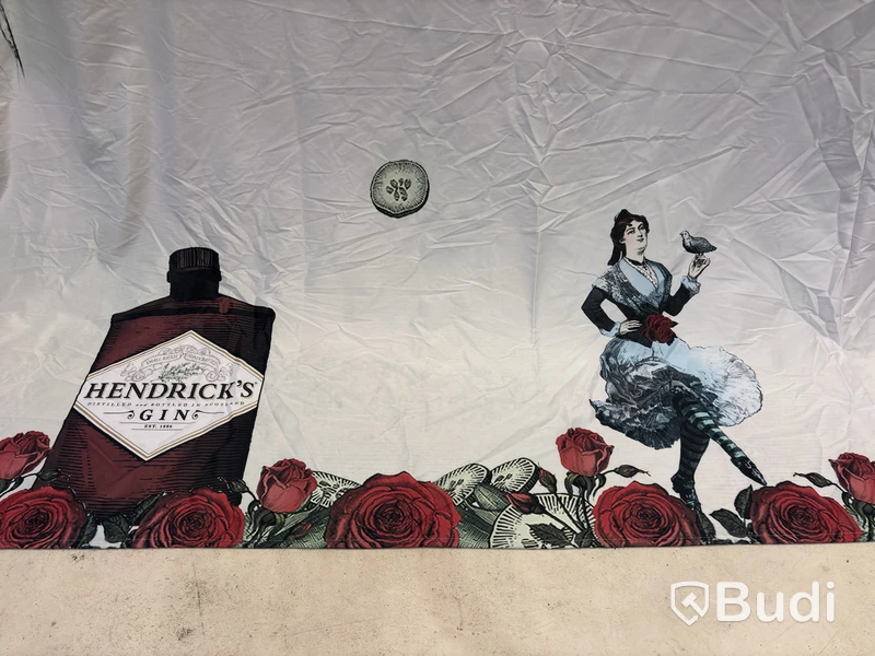 Hendrick’s Gin advertising banners, two designs
