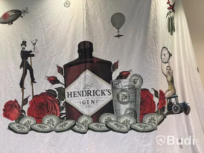 Hendrick’s Gin advertising banners, two designs