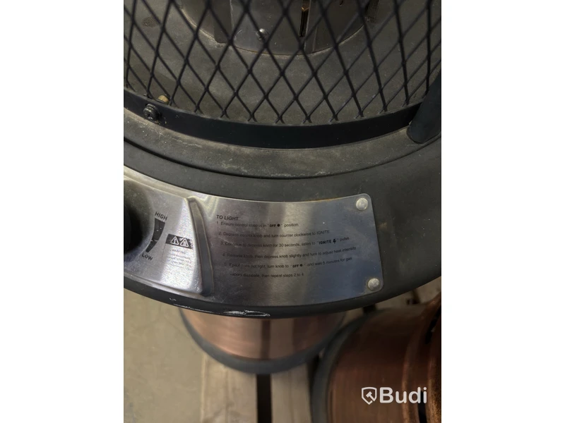 3 Patio Heaters, Inferno Flameduster
