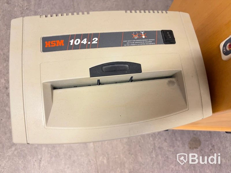 Document shredder HSM 104.2