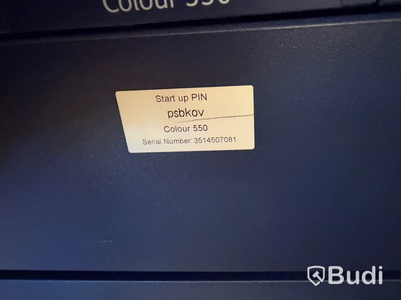 Produktionsskrivare Xerox Colour 550 inkl. RIP