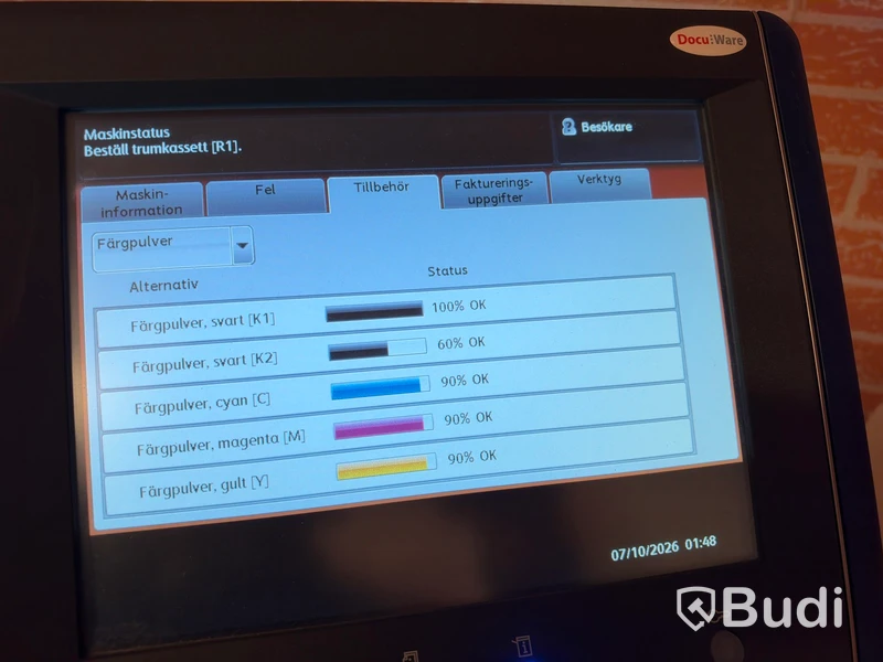 Produktionsskrivare Xerox Colour 550 inkl. RIP