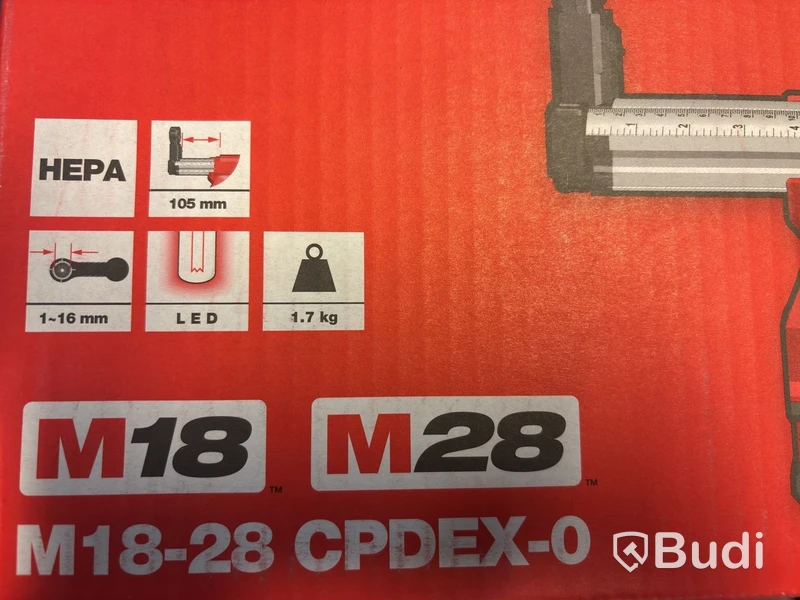 Dammutsug Milwaukee, M18-28 CPDEX-0