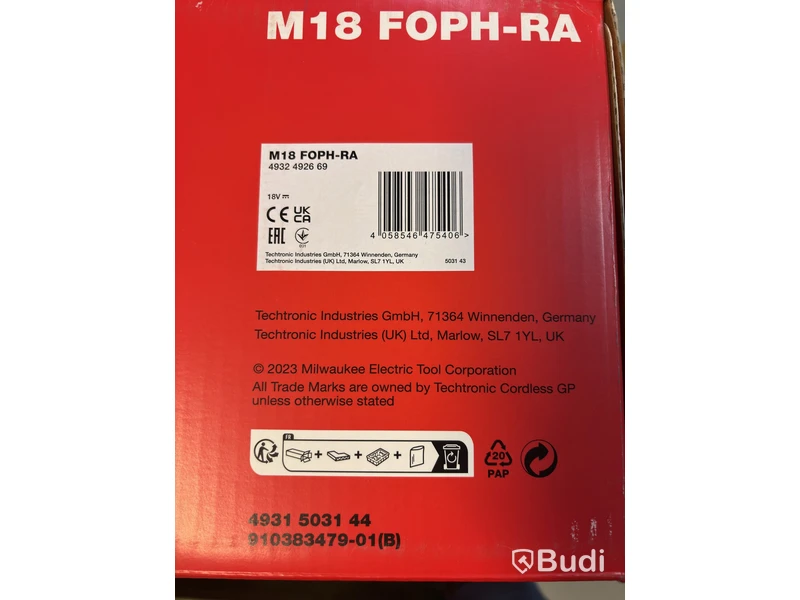 Röjsaxaggregat Milwaukee M18 FOPH-RA