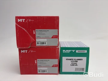 3 st. PKT klammer MFT