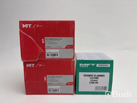 3 st. PKT klammer MFT