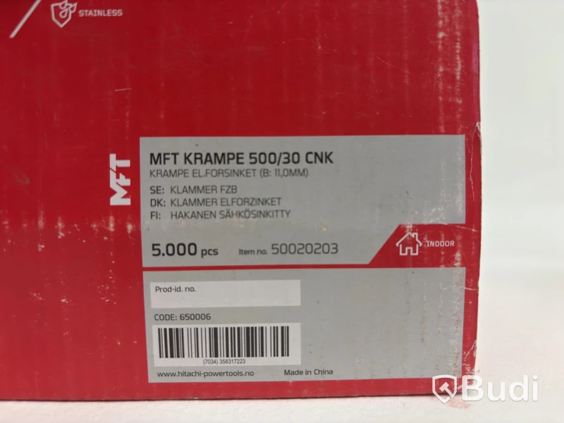 3 st. PKT klammer MFT