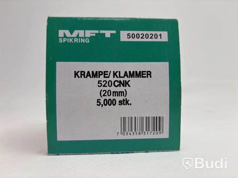3 st. PKT klammer MFT