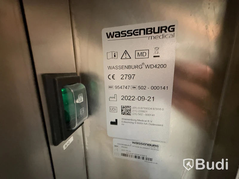 Endoskopdiskdesinfektor Wassenburg WD4200, 2022