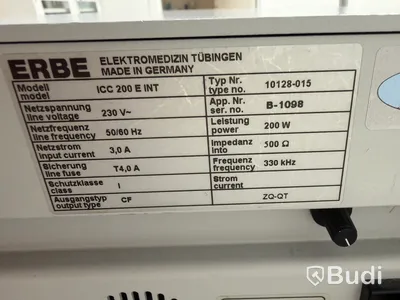 Diatermiapparat Erbe ICC 200 E INT