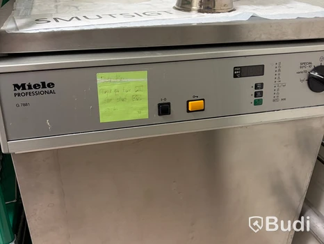 Diskdesinfektor Miele G 7881, ej godkänd