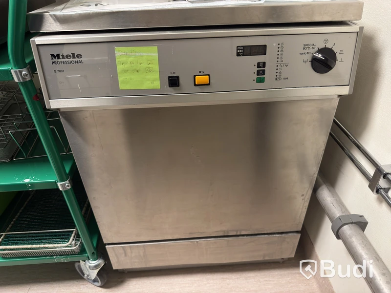 Diskdesinfektor Miele G 7881, ej godkänd
